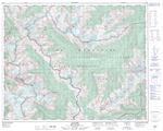 082N05 - GLACIER - Topographic Map