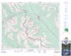 082N08 - LAKE LOUISE - Topographic Map