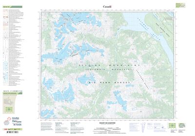 082N12 - MOUNT SIR SANDFORD - Topographic Map