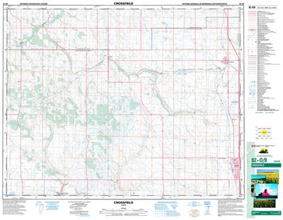 082O08 - CROSSFIELD - Topographic Map