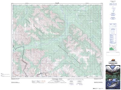 082O13 - FORBIDDEN CREEK - Topographic Map