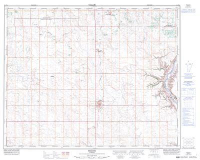 082P14 - TROCHU - Topographic Map