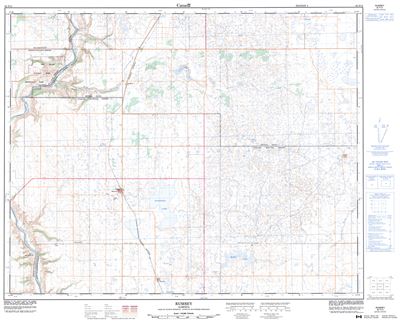 082P15 - RUMSEY - Topographic Map