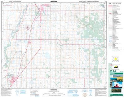 083A04 - INNISFAIL - Topographic Map