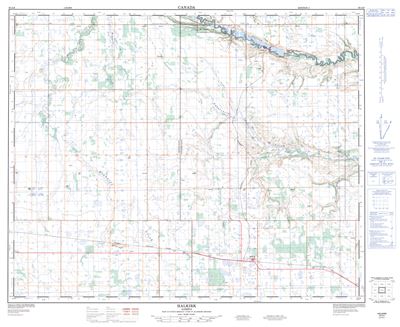 083A08 - HALKIRK - Topographic Map