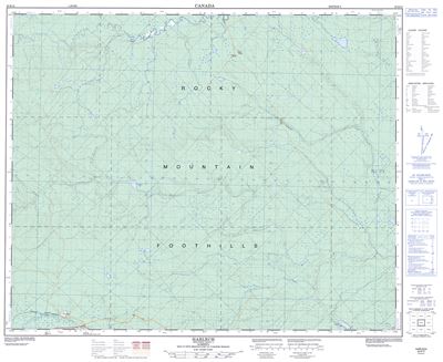 083B12 - HARLECH - Topographic Map