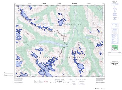 083C05 - FORTRESS LAKE - Topographic Map