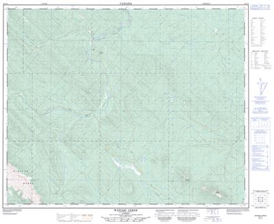 083C09 - WAPIABI CREEK - Topographic Map