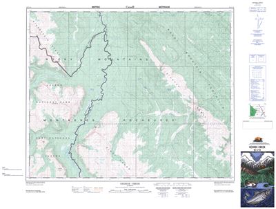 083C10 - GEORGE CREEK - Topographic Map