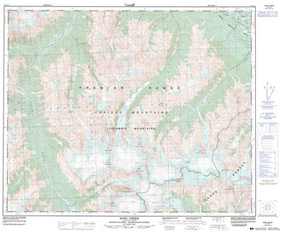 083D13 - KIWA CREEK - Topographic Map