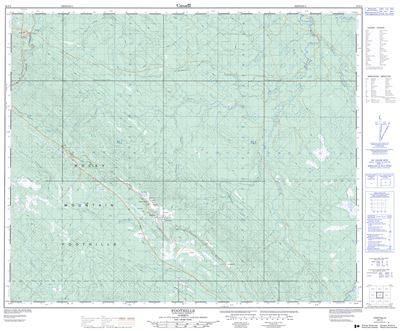 083F02 - FOOTHILLS - Topographic Map