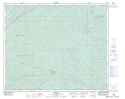 083F06 - PEDLEY - Topographic Map