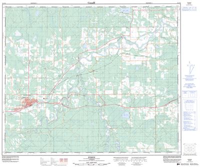 083F09 - EDSON - Topographic Map