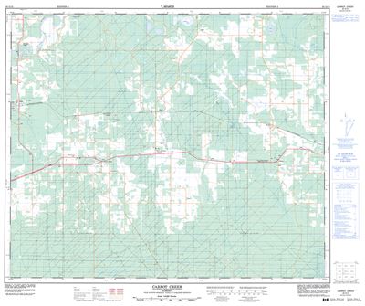 083G12 - CARROT CREEK - Topographic Map
