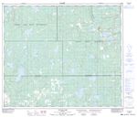 083I08 - VICTOR LAKE - Topographic Map