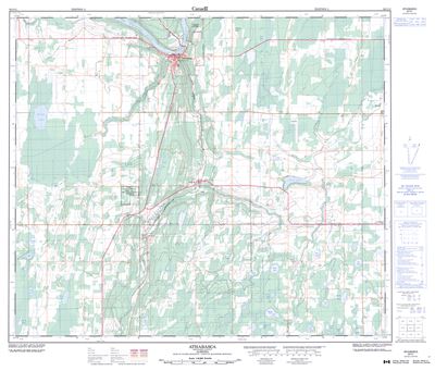 083I11 - ATHABASCA - Topographic Map