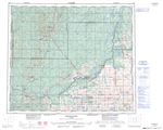 083J - WHITECOURT - Topographic Map