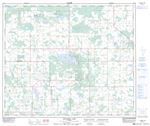 083J02 - THUNDER LAKE - Topographic Map