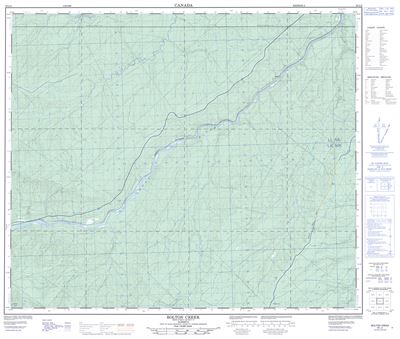 083L02 - BOLTON CREEK - Topographic Map