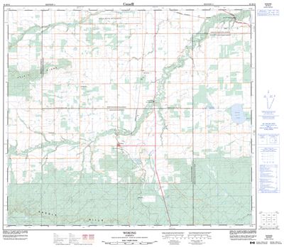 083M10 - WOKING - Topographic Map