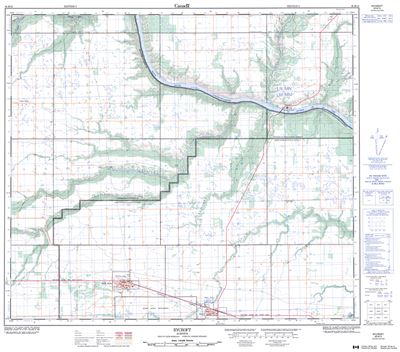 083M15 - RYCROFT - Topographic Map