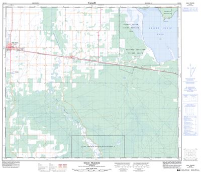 083N08 - HIGH PRAIRIE - Topographic Map