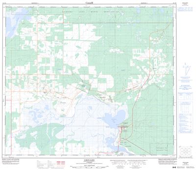 083N09 - GROUARD - Topographic Map