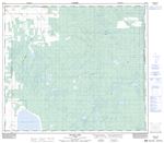 083N15 - FRANK LAKE - Topographic Map