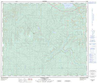 083O02 - FLORIDA LAKE - Topographic Map