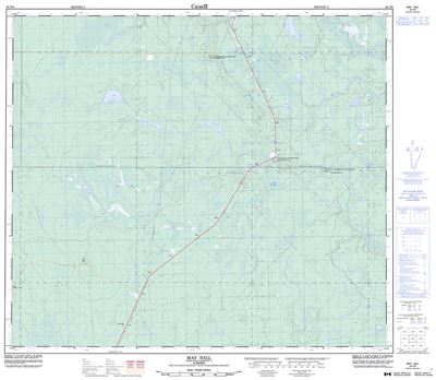 083P09 - MAY HILL - Topographic Map