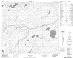 084B01 - GODIN LAKE - Topographic Map