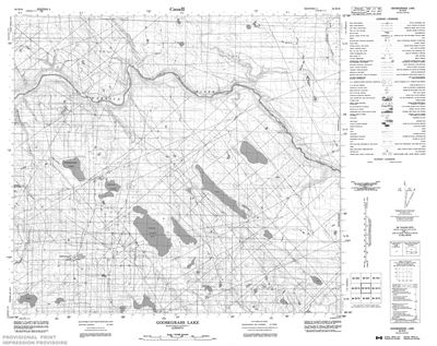 084B16 - GOOSEGRASS LAKE - Topographic Map