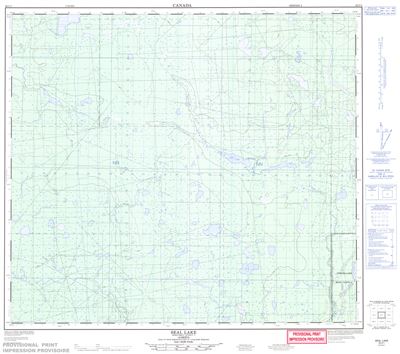 084C01 - SEAL LAKE - Topographic Map