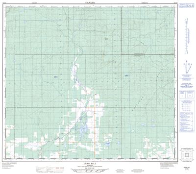 084D08 - DEER HILL - Topographic Map