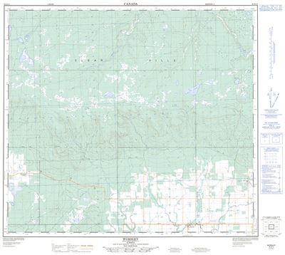 084D11 - WORSLEY - Topographic Map