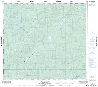 084E03 - HALVERSON RIDGE - Topographic Map