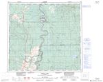 084F - BISON LAKE - Topographic Map