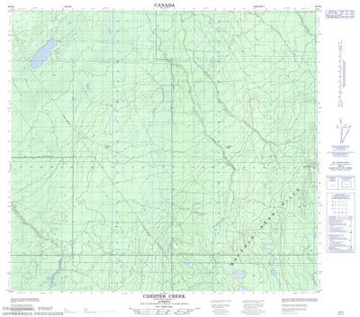 084F02 - CHESTER CREEK - Topographic Map