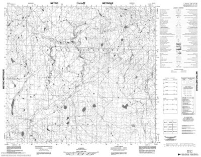 084G01 - NO TITLE - Topographic Map