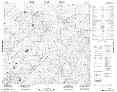 084G08 - NO TITLE - Topographic Map