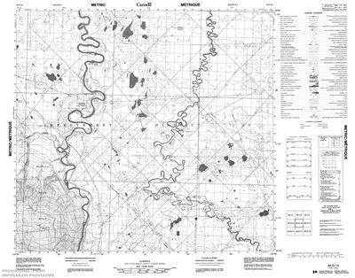 084G14 - NO TITLE - Topographic Map