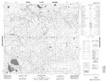 084H05 - BURNT LAKE - Topographic Map