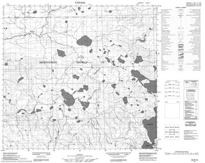 084H10 - NO TITLE - Topographic Map