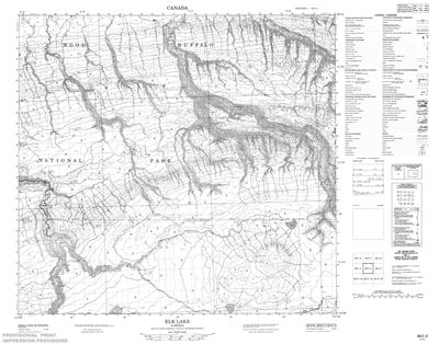 084I02 - ELK LAKE - Topographic Map
