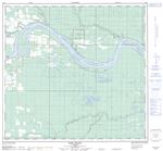 084J05 - SLED ISLAND - Topographic Map