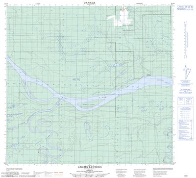 084J06 - ADAMS LANDING - Topographic Map