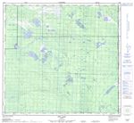 084J08 - FOX LAKE - Topographic Map