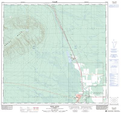 084K11 - HIGH LEVEL - Topographic Map