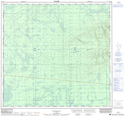 084K12 - NO TITLE - Topographic Map