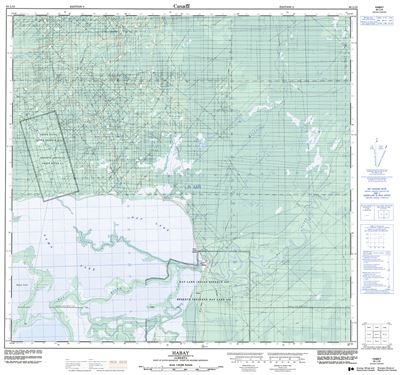 084L15 - HABAY - Topographic Map